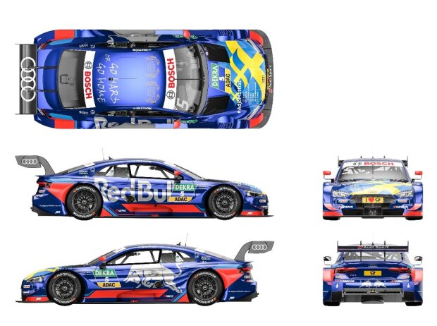 DTM-Abschiedsdesign von Ekström