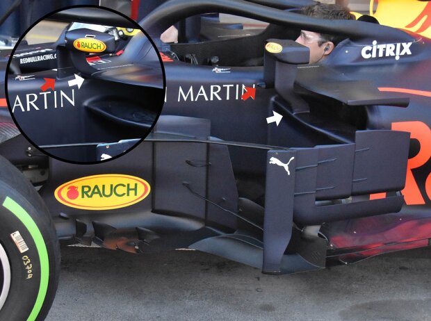 Red Bull RB14, Aerodynamik