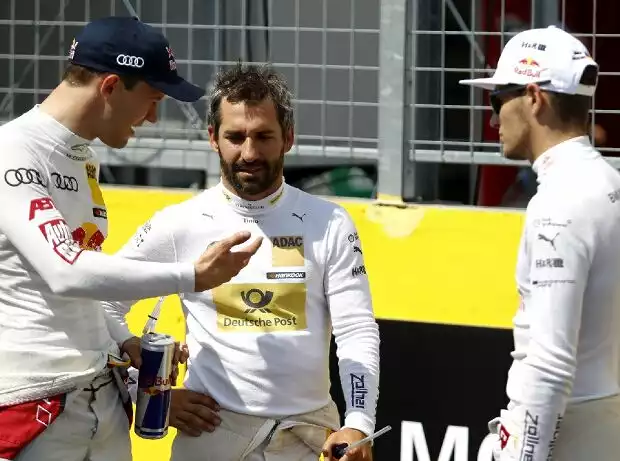 Mattias Ekström, Timo Glock, Marco Wittmann Titel-Bild zur News: Mattias Ekström, Timo Glock, Marco Wittmann
