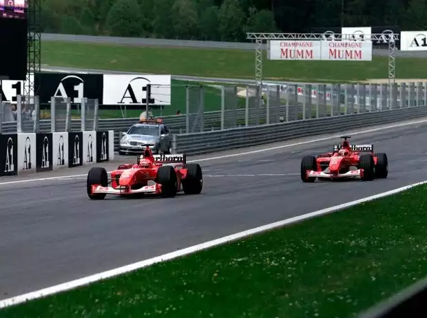 Michael Schumacher, Rubens Barrichello Titel-Bild zur News: Michael Schumacher, Rubens Barrichello
