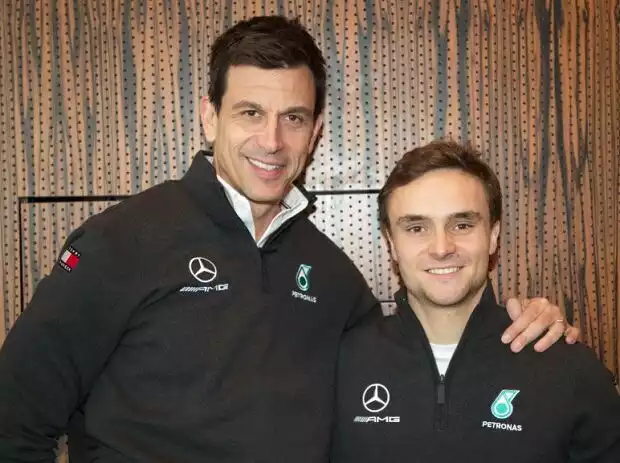 Lucas Auer, Toto Wolff Titel-Bild zur News: Lucas Auer, Toto Wolff