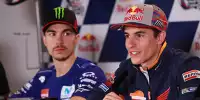 Bild zum Inhalt: Nach Grid-Strafe: So bewerten Marquez und Vinales den Vorfall