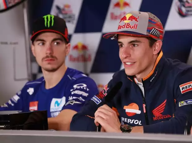 Marc Marquez, Maverick Vinales Titel-Bild zur News: Marc Marquez, Maverick Vinales