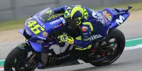 Bild zum Inhalt: Probleme mit dem Vorderreifen: Rossi ohne Podestchance