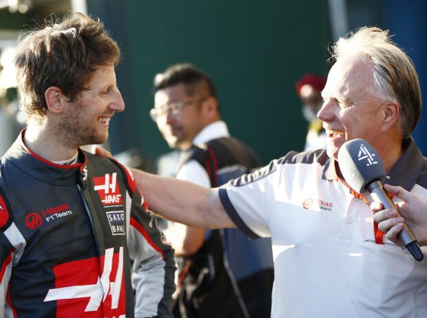 Titel-Bild zur News: Romain Grosjean, Gene Haas