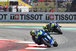 Andrea Iannone vor Valentino Rossi 