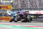 Maverick Vinales vor Valentino Rossi 