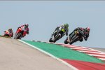 Johann Zarco (Tech 3), Cal Crutchlow (LCR) und Andrea Dovizioso (Ducati) 