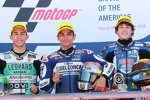 Enea Bastianini (Leopard), Jorge Martin (Gresini) und Marco Bezzecchi (PrüstelGP) 