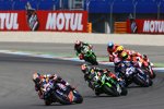 Michael van der Mark und Jonathan Rea 