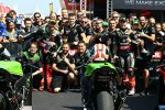 Tom Sykes und Jonathan Rea 