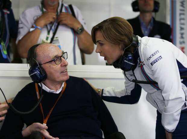 Frank Williams, Claire Williams Frank Williams, Claire Williams