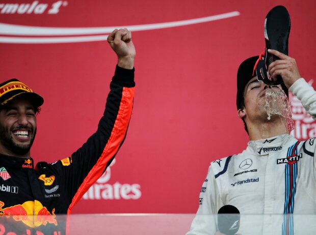 Daniel Ricciardo, Lance Stroll