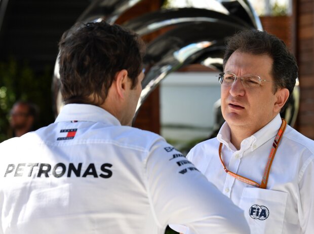 Nikolas Tombazis und Toto Wolff Nikolas Tombazis und Toto Wolff