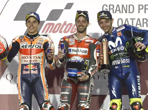 Marc Marquez, Andrea Dovizioso Titel-Bild zur News: Marc Marquez, Andrea Dovizioso