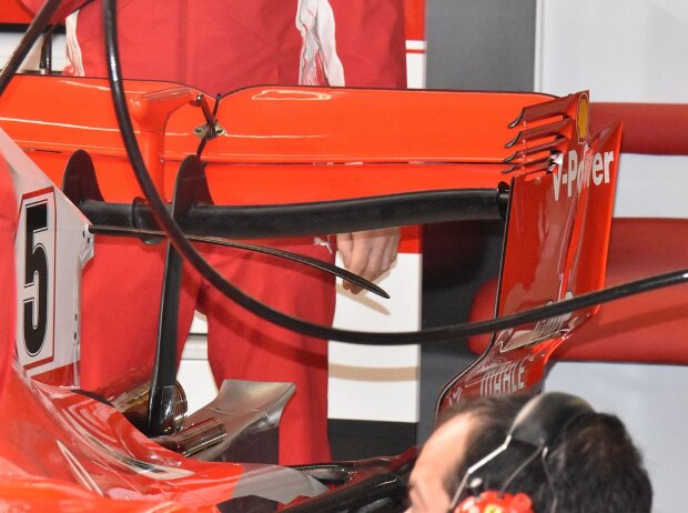 Ferrari SF71H: Heckflügel Ferrari SF71H: Heckflügel