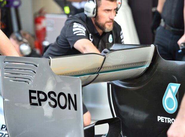 Mercedes F1 W06: Heckflügel Mercedes F1 W06: Heckflügel