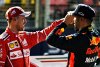 Daniel Ricciardo zu Ferrari? Sebastian Vettel sagt: "Mir egal!"