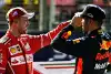 Bild zum Inhalt: Daniel Ricciardo zu Ferrari? Sebastian Vettel sagt: "Mir egal!"