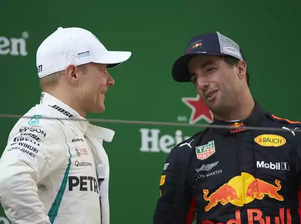 Valtteri Bottas, Daniel Ricciardo Titel-Bild zur News: Valtteri Bottas, Daniel Ricciardo