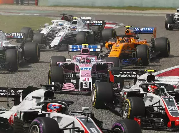 Romain Grosjean, Kevin Magnussen, Fernando Alonso, Esteban Ocon, Lance Stroll Titel-Bild zur News: Romain Grosjean, Kevin Magnussen, Fernando Alonso, Esteban Ocon, Lance Stroll