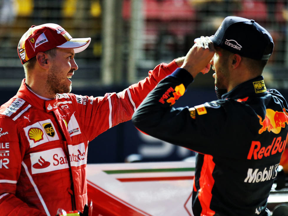 Sebastian Vettel, Daniel Ricciardo