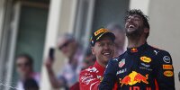 Bild zum Inhalt: Ricciardo: Vettel fürchtet mich nicht als Ferrari-Teamkollegen