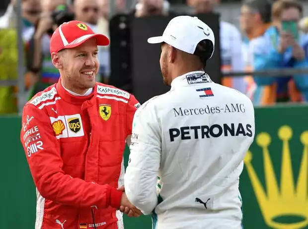 Sebastian Vettel, Lewis Hamilton Titel-Bild zur News: Sebastian Vettel, Lewis Hamilton