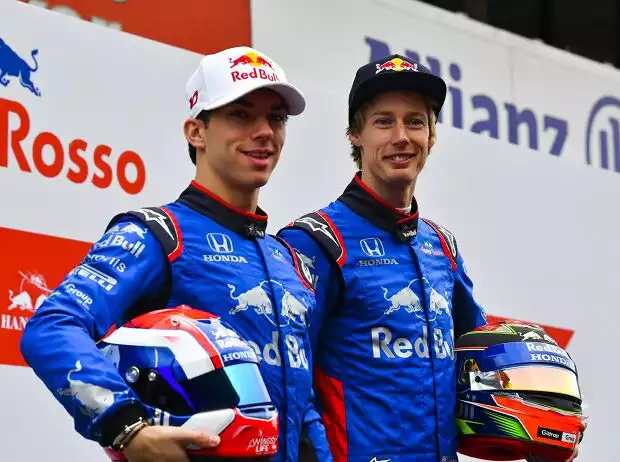Pierre Gasly, Brendon Hartley Titel-Bild zur News: Pierre Gasly, Brendon Hartley
