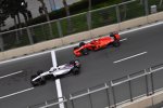 Lance Stroll (Williams) und Kimi Räikkönen (Ferrari) 