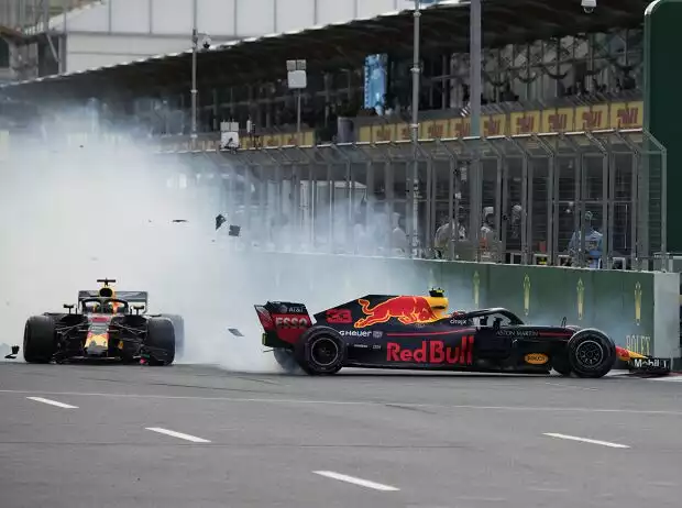 Max Verstappen, Daniel Ricciardo Titel-Bild zur News: Max Verstappen, Daniel Ricciardo