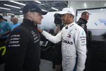 Valtteri Bottas (Mercedes) und Lewis Hamilton (Mercedes) 