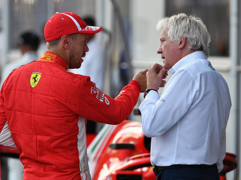 Sebastian Vettel, Charlie Whiting