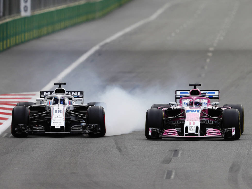 Lance Stroll, Sergio Perez