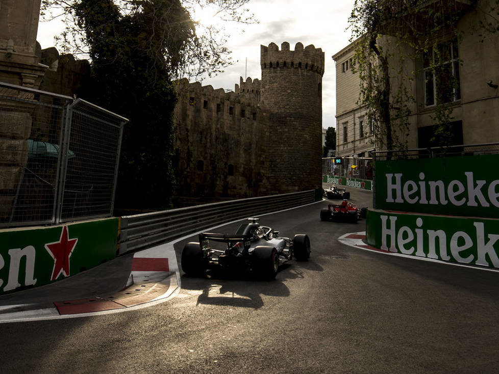 Valtteri Bottas, Sebastian Vettel, Lewis Hamilton