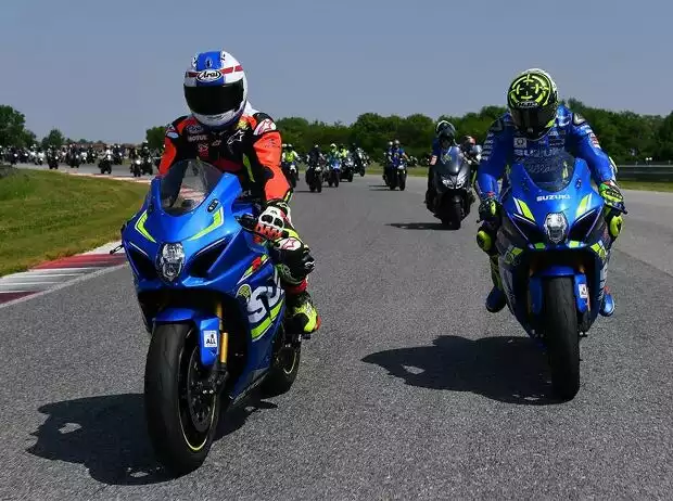 Kevin Schwantz; Andrea Iannone Titel-Bild zur News: Kevin Schwantz; Andrea Iannone