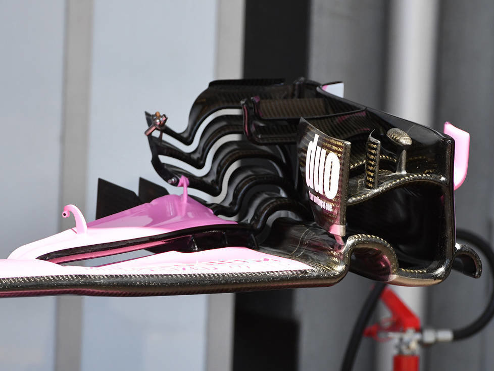 Frontflügel bei Force India