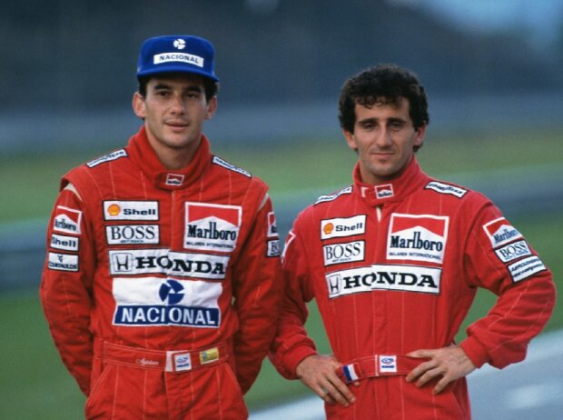 Ayrton Senna, Alain Prost Ayrton Senna, Alain Prost