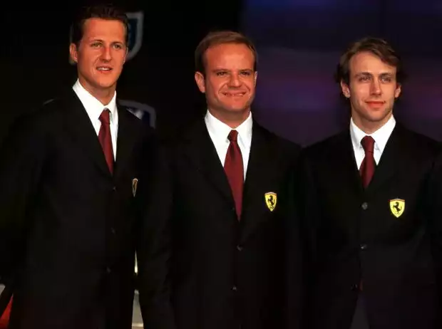 Titel-Bild zur News: Luca Badoer, Rubens Barrichello