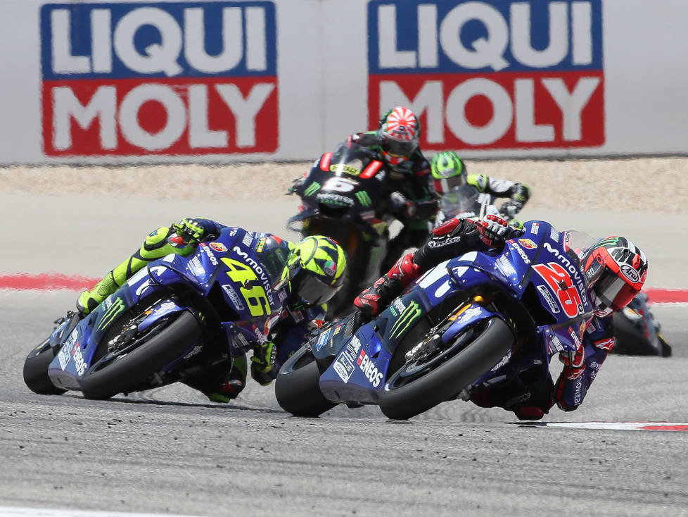 Maverick Vinales, Valentino Rossi