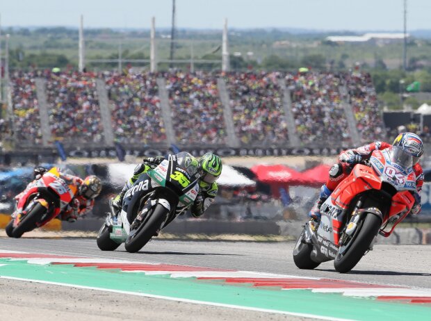 Andrea Dovizioso, Cal Crutchlow, Daniel Pedrosa