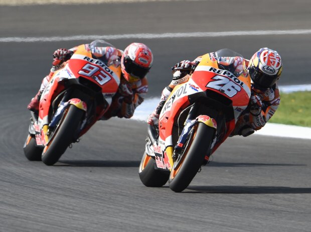 Daniel Pedrosa, Marc Marquez Daniel Pedrosa, Marc Marquez