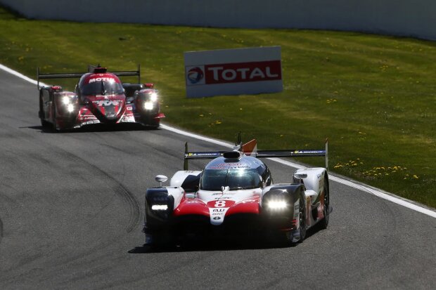 Kazuki Nakajima Fernando Alonso Toyota Toyota Gazoo Racing WEC ~Kazuki Nakajima (Toyota) und Fernando Alonso (Toyota) ~ 