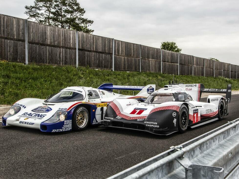 Porsche 956 und 919 Hybrid