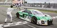 Christopher Mies, Connor de Phillippi, Markus Winkelhock, Land-Audi, Zieldurchfahrt