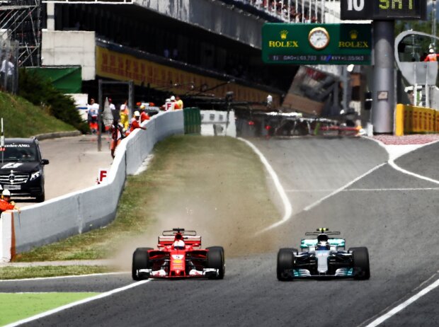 Valtteri Bottas, Sebastian Vettel