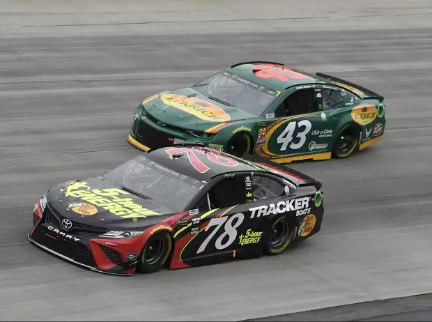 Darrell Wallace, Richard Petty Titel-Bild zur News: Darrell Wallace, Richard Petty