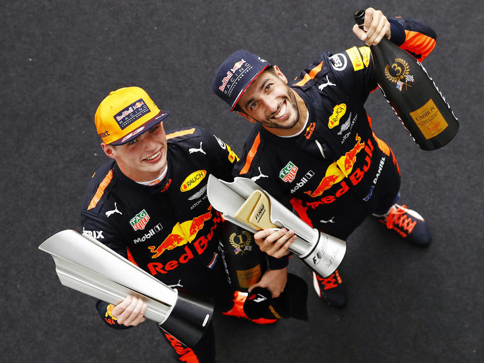 Max Verstappen, Daniel Ricciardo