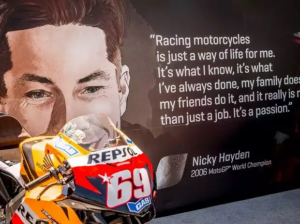 Nicky Hayden Titel-Bild zur News: Nicky Hayden