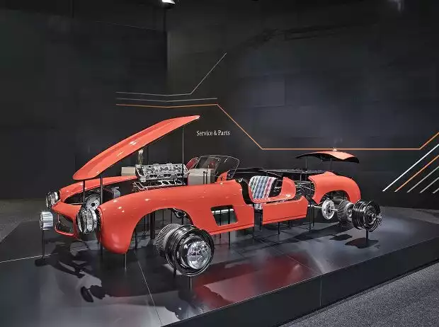 Mercedes-Benz Classic präsentierte auf der Techno Classica 2018 sein Erstazteilprogramm für den 300 SL Gullwing Titel-Bild zur News: Mercedes-Benz Classic präsentierte auf der Techno Classica 2018 sein Erstazteilprogramm für den 300 SL Gullwing